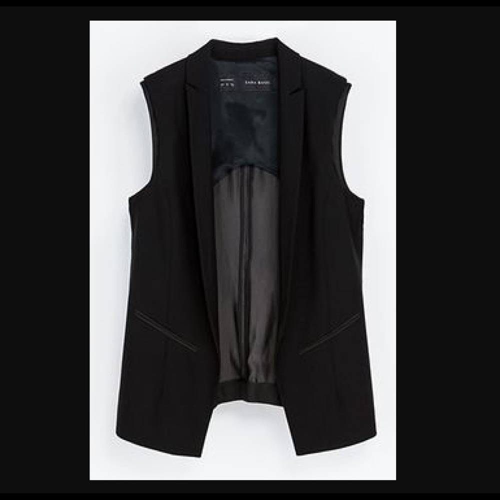 Zara Long Vest